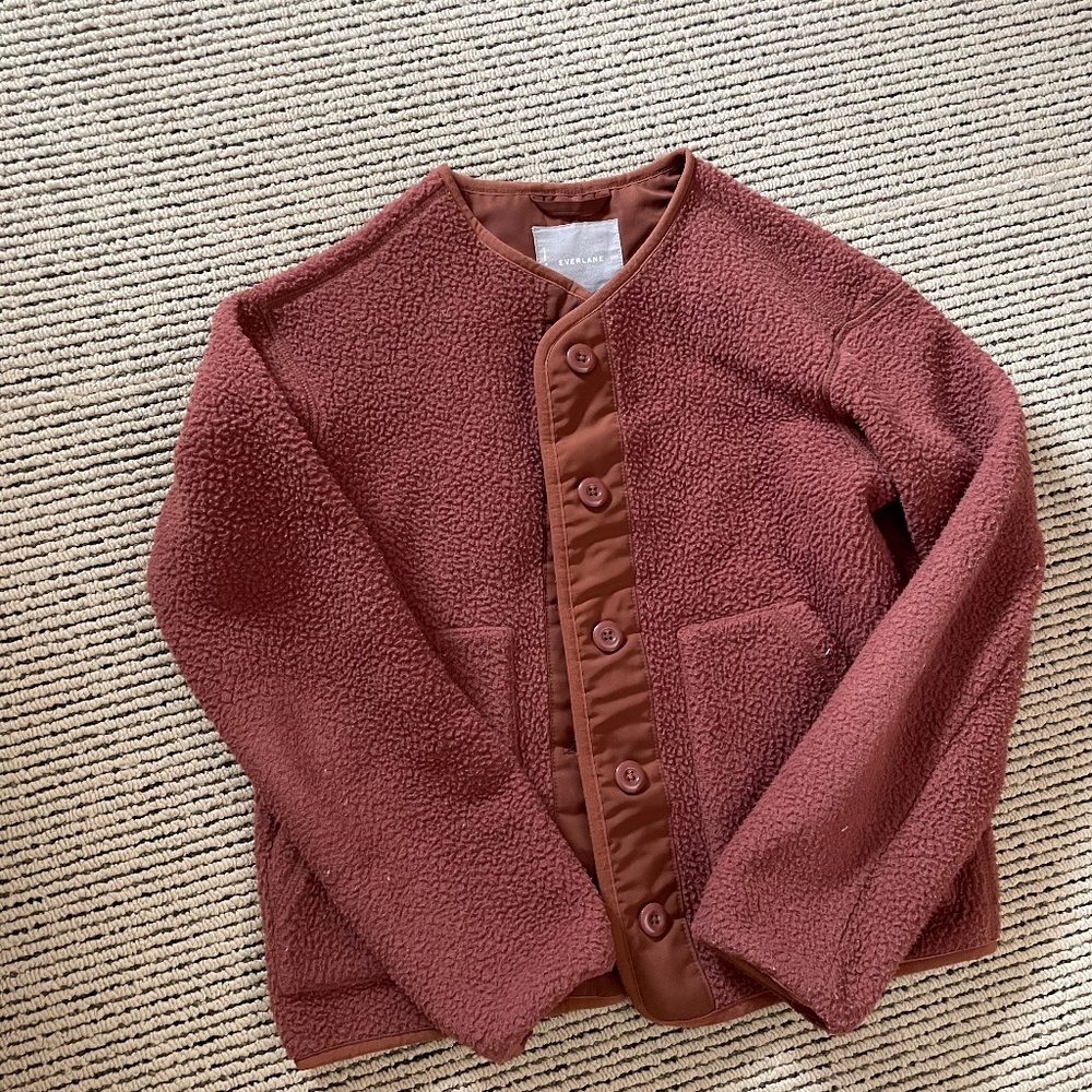 Everlane Sherpa Cardigan
